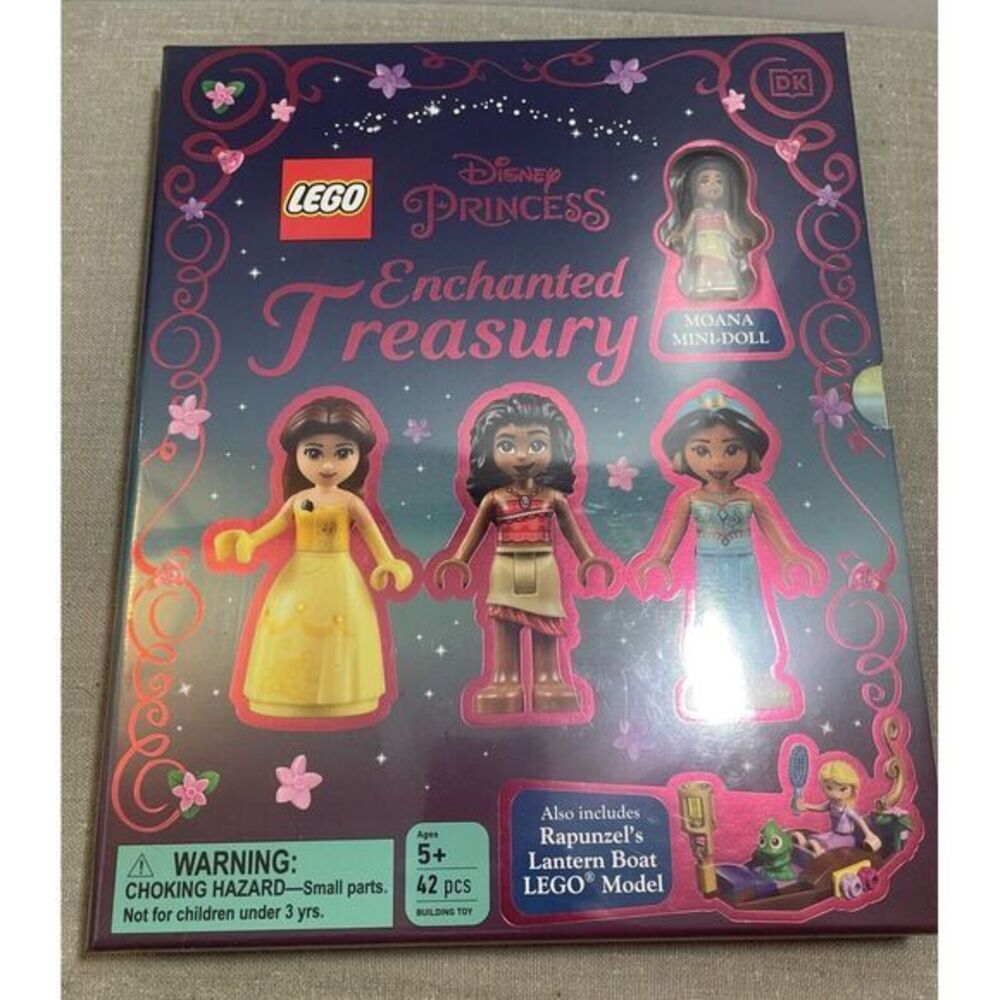 LEGO‎ Disney Princess Enchanted Treasury Hardcover & Rapunzel's Lantern Boat Set